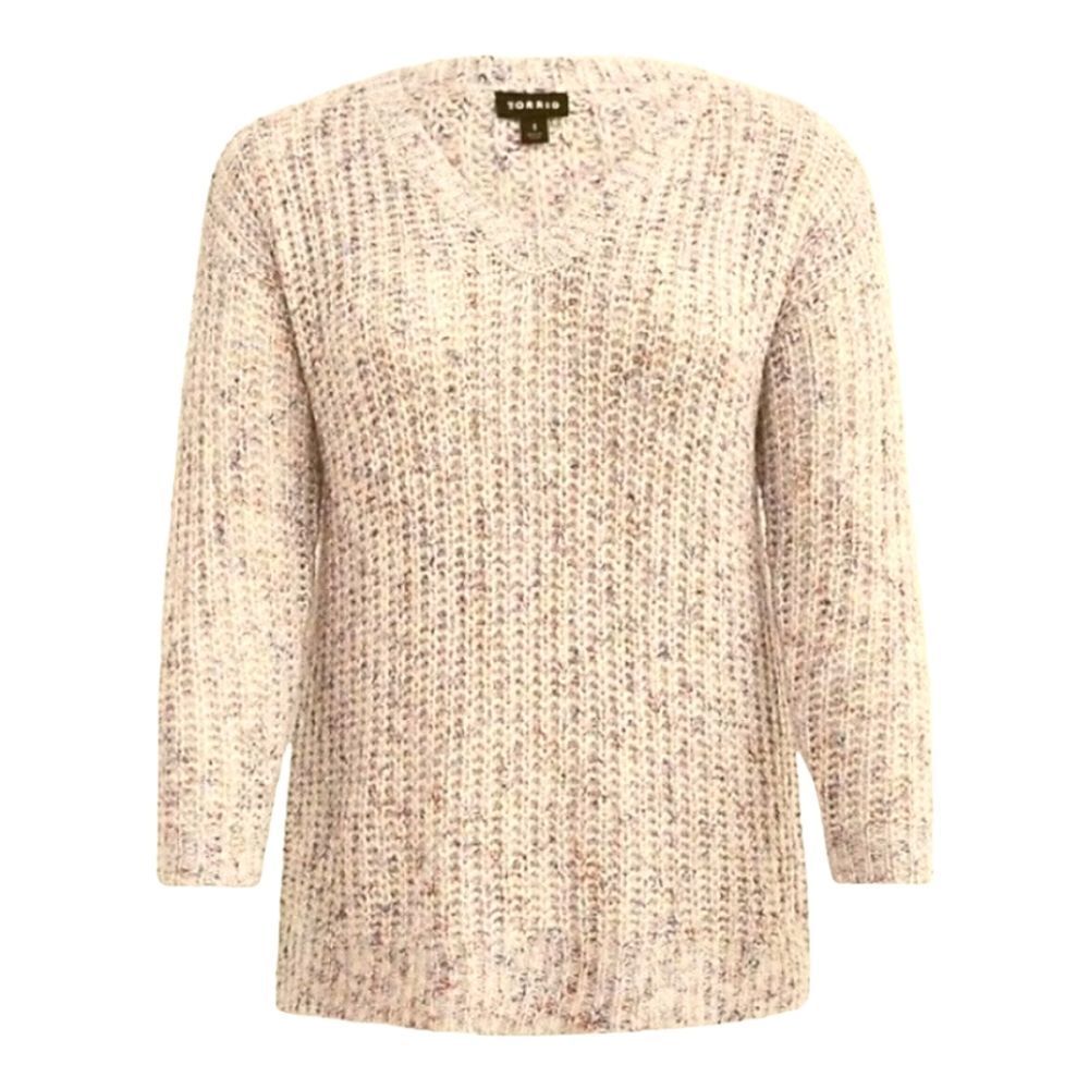 TORRID Plus Size Multi - Color Pullover Sweater N… - image 1
